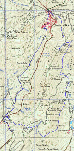 Mapa de la ruta